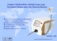 Portable High Power Diode Laser Hair Removal Beauty Machine 808nm