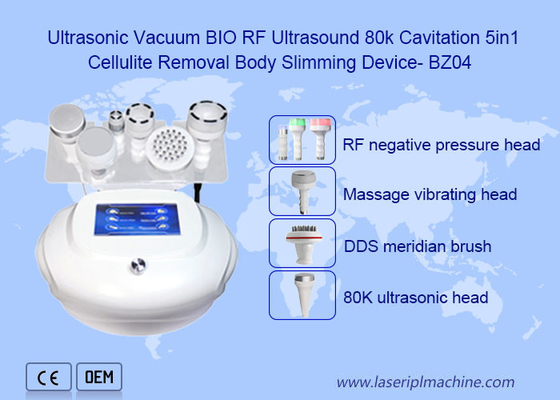 6 In 1 Cavitation Body Slimming Machine Rf Vacuum System 80k Ultrasound