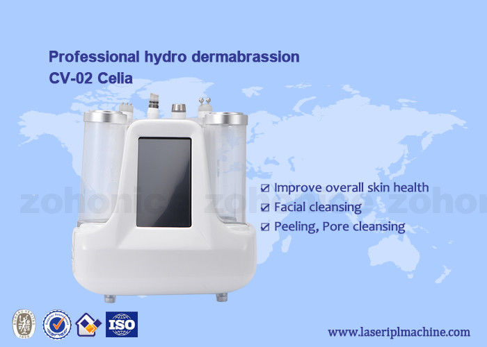 Korea Style Hydro Water Dermabrasion Peeling Machine For Facial SKin Cleaning