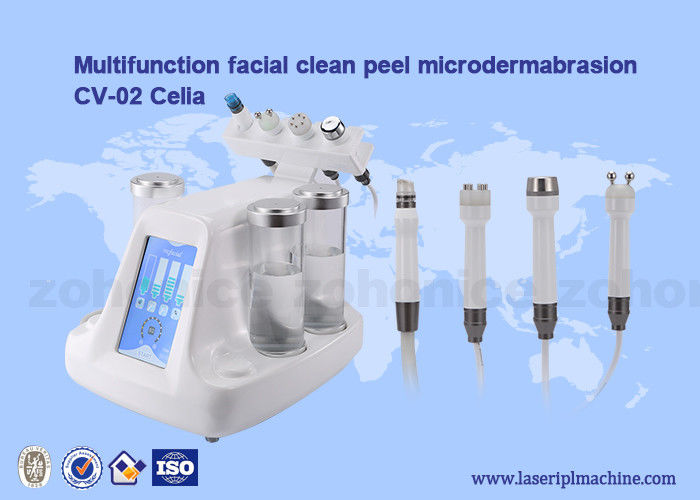 Facial Deep Cleaning  Water Oxygen Jet Peel Machine / hydro Dermabrasion water  oxygen jet deep skin cleaning