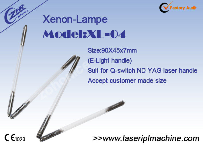 Ipl / E Light Xenon Flash Lamp For Crescent Type Handle