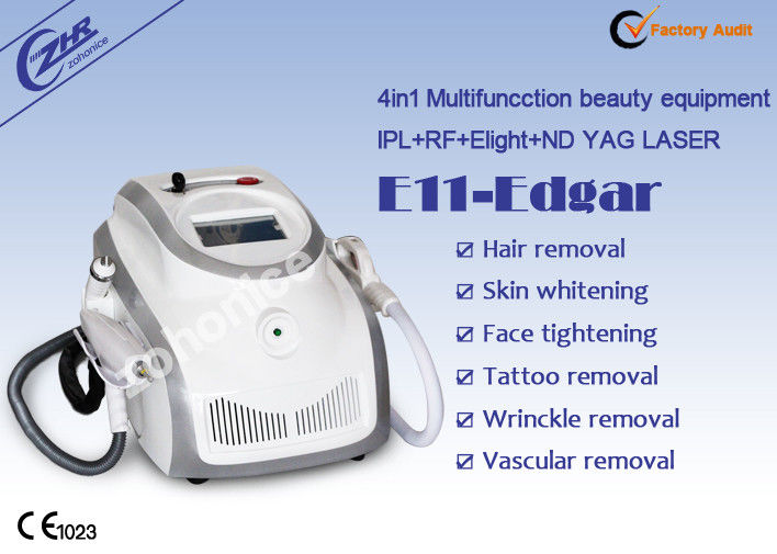 Intensive Pulse Light Laser Ipl Machine With 6 In1 System Easy To Use