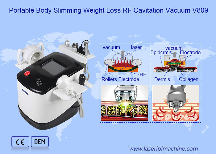 Portable 40k Cavitation Vacuum Machine Body Slimming Skin Firming Vela Roller