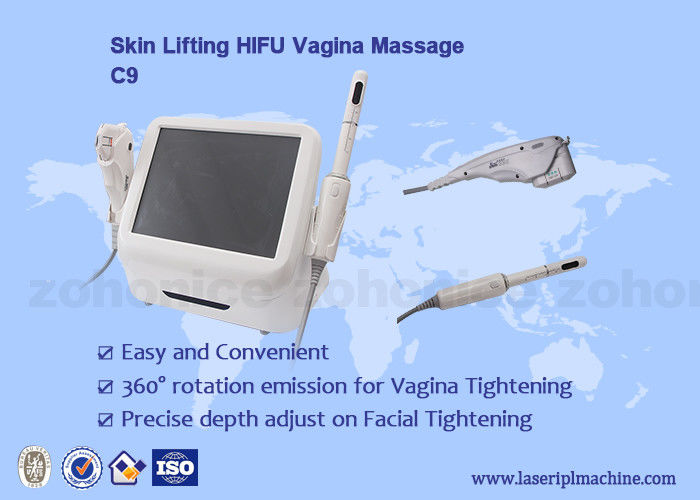Female Private Care 3D HIFU Machine , Vaginal Tightening Skin Tightening Machine