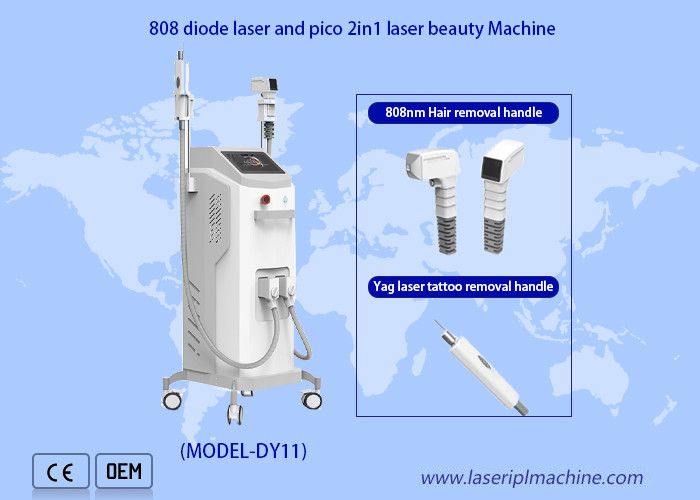 808 Nm Yag Laser Diode Hair Removal Machine 500w 1600w For Face And Body
