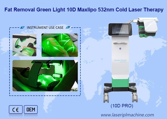 10d Maxlipo Master Cold Laser Therapy Machine Effective Fat Removal Slimming