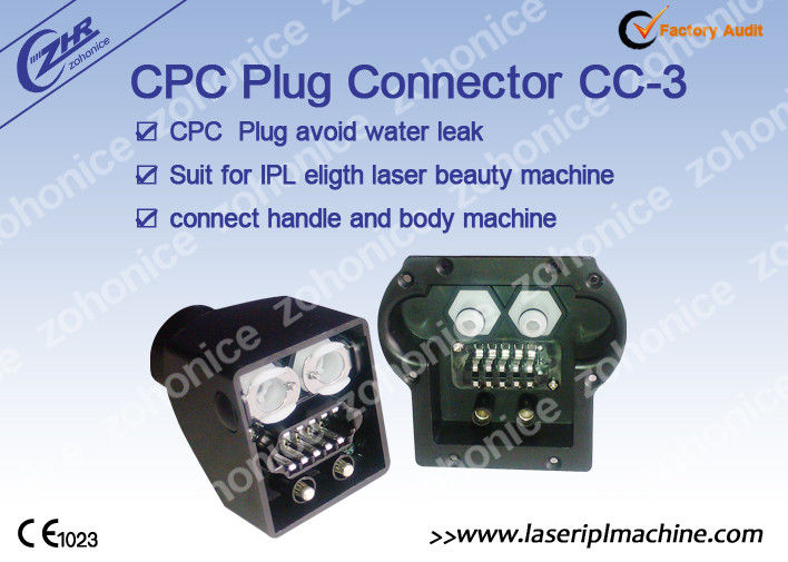 IPl Handles Spare Parts Square CPC Connector For IPL Beauty Machine CC-3