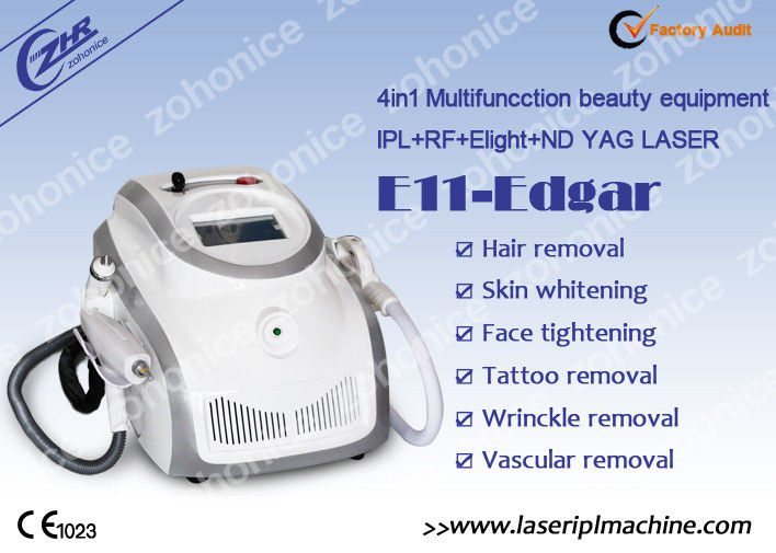 Portable E-light IPL RF Smooth wrinkles Machine With 4 Filters Handle