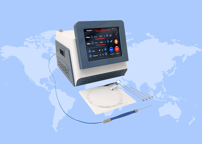 Hospital Vascular Removal Diode Laser 980 1470 Nm Hemorrhoid Machine