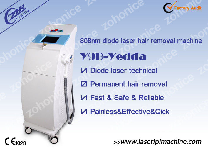 Medical Diode Laser Hair Removal Machine For Beard / Backside Removing