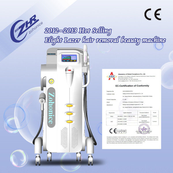 IPL RF Beauty Salon Hair Removal For Skin Tightening / Wrinkle Removal