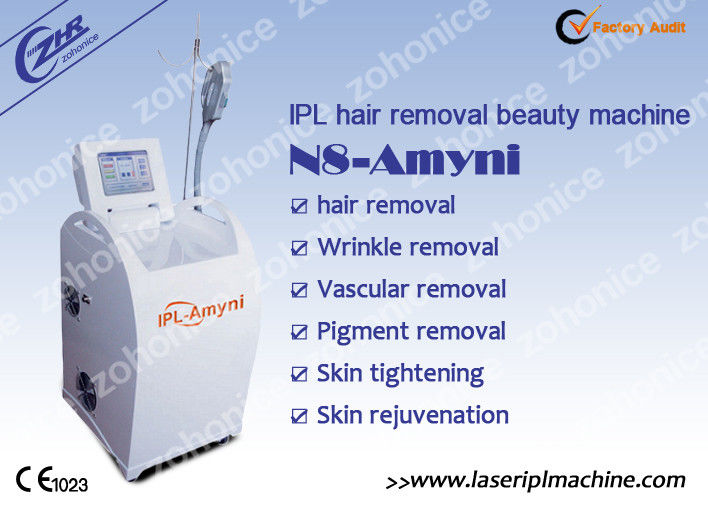 690nm / 750nm IPL Hair Removal Machines For Skin Rejuvenation