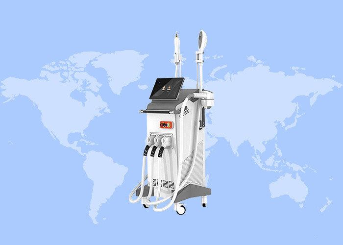 Vertical Multi-functional 808nm ND YAG IPL Laser Machine for Hair Removal Skin Care