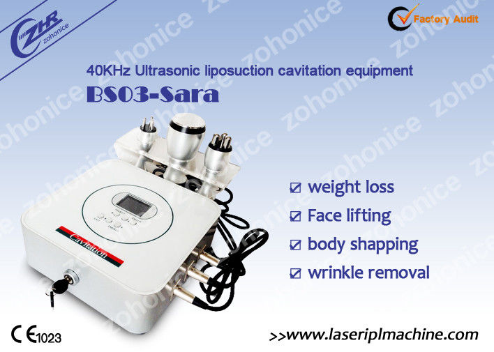 40KHZ sonic liposuction Cavitation Fat Burning Machine for Fat Removal