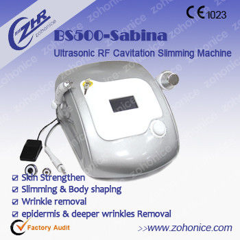 Low Frequency Rf Cavitation Body Slimming Machine Skin Lifting For Salon