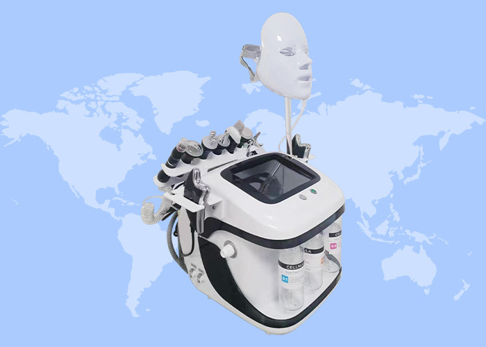 9 in 1 Skin Care Wrinkle Removing Aqua Peel Hydro Jet Peeling Rf Microdermabrasion Facial Machine