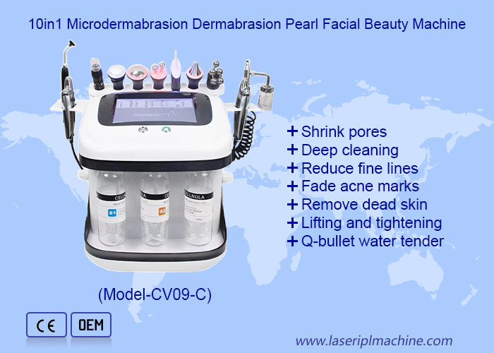 Facial Care Aqua Peel RF Oxygen Jet  Hydro Microdermabrasion Machine  For Deep Cleaning