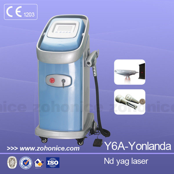 Effective ND YAG Laser Tattoo Removal Machine Vertical  With LCD Display