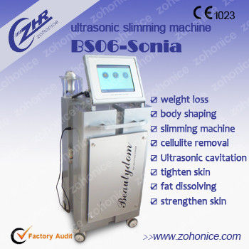 Vertical White sound Fat Burning Machine Liposuction py For Body Slimming