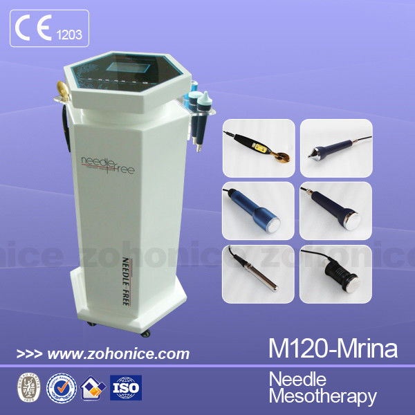 Vertical Needle Free Mesotherapy Machine Portable For Whiten Skin