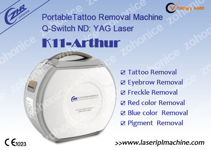 Safe Mini Laser Tattoo Removal Machine 1064nm &amp; 532nm For Tattoo Removal