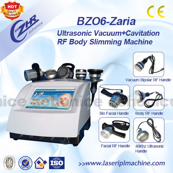 Portable RF vacuum cavitation 40K slimming and shaping cellulite machine