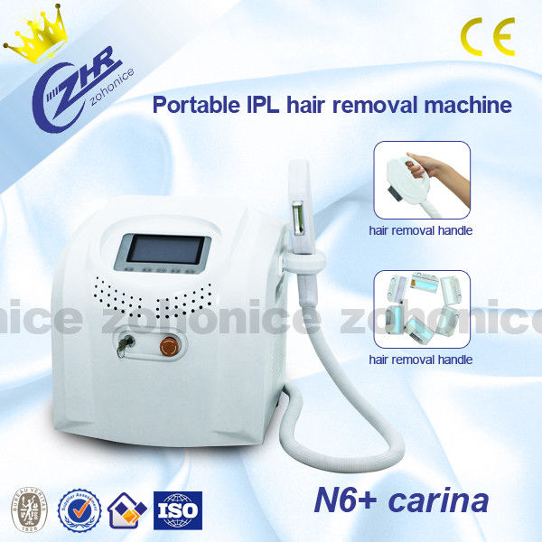 Portable IPL Hair Removal Machines , IPL Dermatology Equipment