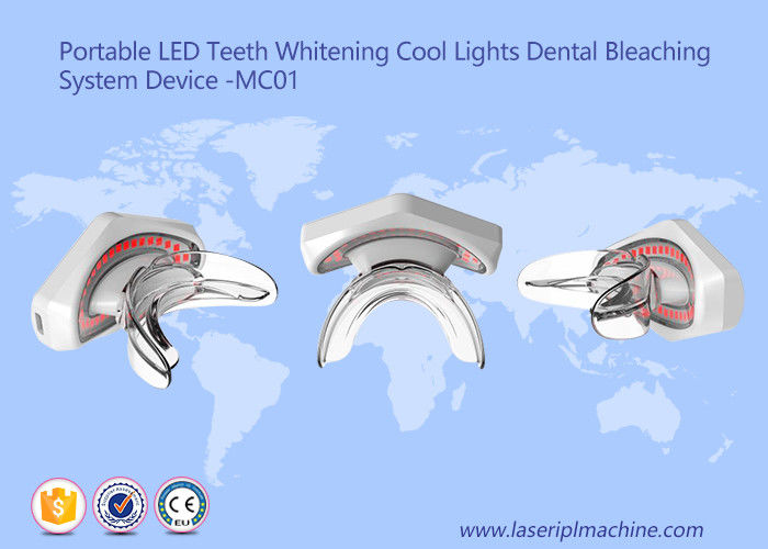 Portable Teeth Whitening Led Machine / Dental Whitening Machine 1 Year Warranty