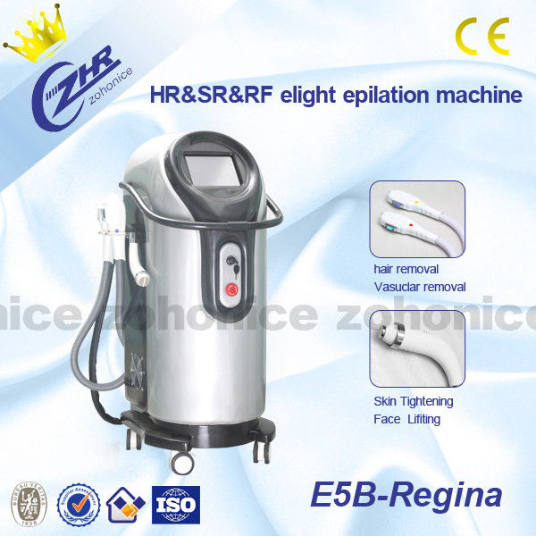 Vertical E-light IPL RF , Wrinkle / Hair Removal Salon Machine