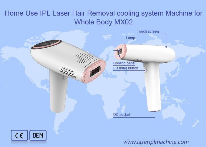 Ice cooling ipl hair removal home use 3 in 1 device changeable lamps