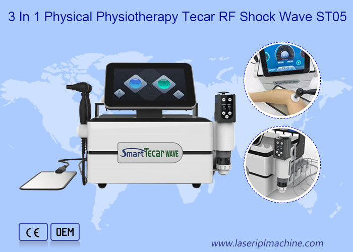 Portable Smart Tecar RF Beauty Equipment 18HZ Shockwave Therapy Machine