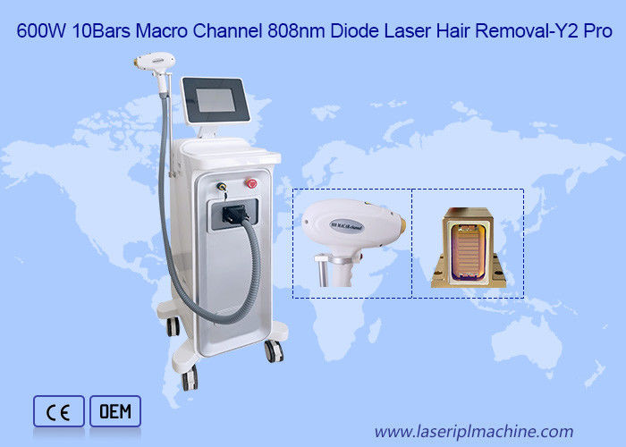 Single Handle 808nm 4HZ Portable Diode Laser Hair Removal Machine