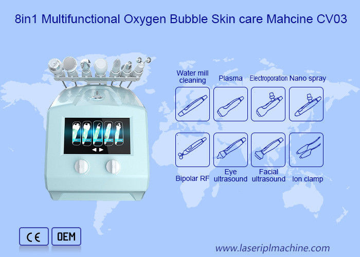 8 In 1 Zohonice Skin Care Beauty Machine 110v Multifunctional Oxygen Bubble