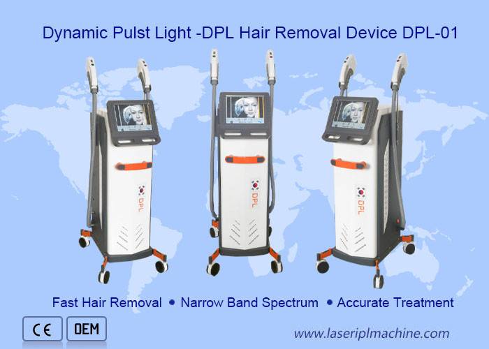 2 Handle Laser Hair Removal Beauty Machine Dynamic Pulst Light Dpl
