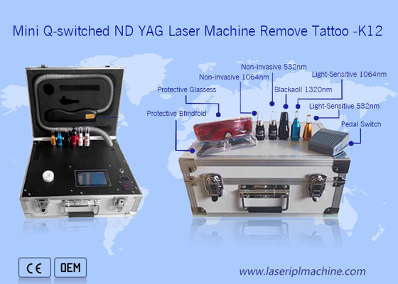 3 Tips Tattoo Delete Machine Q Switch Nd Yag 1064nm
