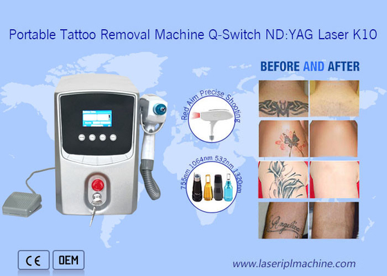 Sgs 1064nm 532nm Laser Tattoo Removal Machine For Eyebrow Speckle Removal