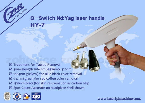 Good price Professional 1064nm & 532nm 1032nm 2 in 1 long pulse laser  tattoo removal handpiece online