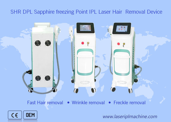 Shr Dpl Permanent Ipl Hair Removal Machine Sapphire Freezing Point