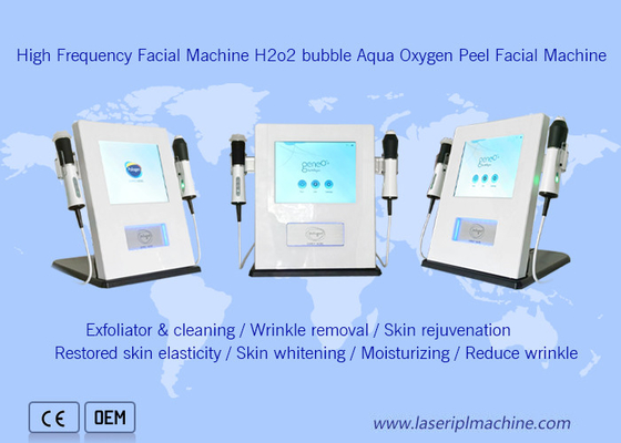 Ce High Frequency Beauty Machine Facial Bubble Aque Oxygen Peel