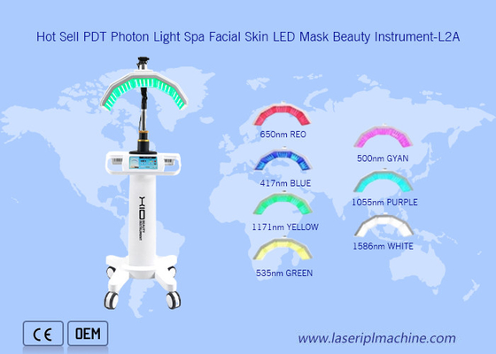 Skin Rejuvenation 7 Colors Pdt Led Light Therapy Machine For Clinic