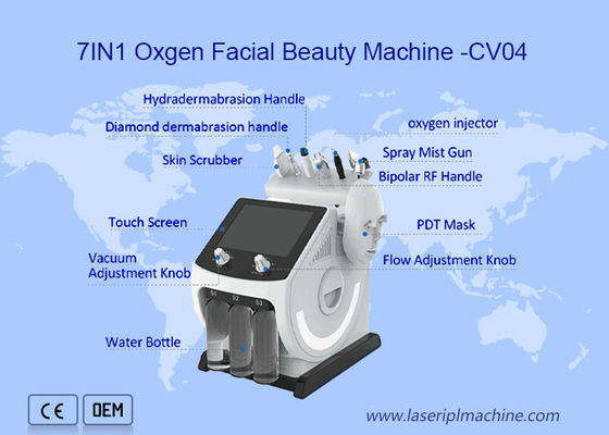 Good price 7 In 1 Hydrafacial Aqua Peeling Machine Portable Water Oxygen online