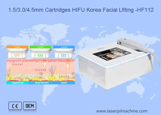 Good price 3 Cartridge Portable Hifu Device Anti Wrinkle Skin Lifting And Tightening online