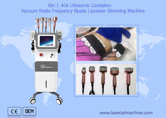 Good price Rf 40k Cavitation Body Slimming Machine Ultrasonic Lipo Laser Pads online
