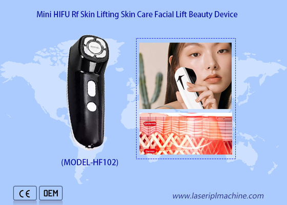Rf Personal Ultrasound Hifu Beauty Machine Face Tightening Anti Wrinkle