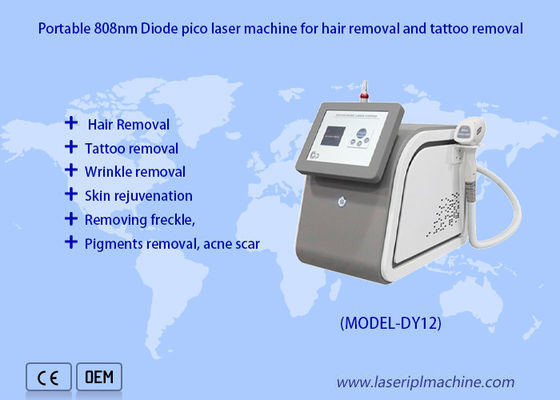 Good price Effective 2in1 808 Diode Laser Hair Removal Nd Yag Tattoo Removal For Home online