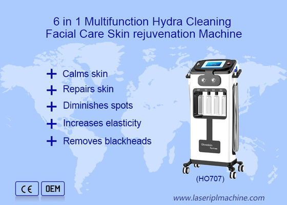 Good price Stationary Oxygen Facial Whitening RF Vacuum Hydro Dermabrasion Face Cleaning For Spa online