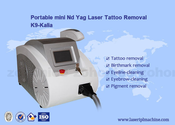 Good price Q-switched ND Yag Laser Tattoo Removal Machine Portable For Skin Pigment online
