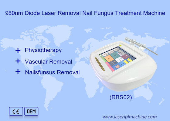 Portable Diode 980nm Laser Spider Vein Removal Machine / Vascular Laser Machine
