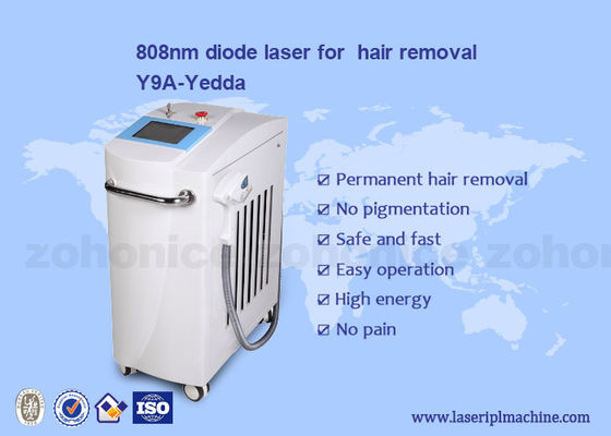 Good price 808 Diode Hair Removal Laser Machine 12×12mm Spot Size Easy To Operate online