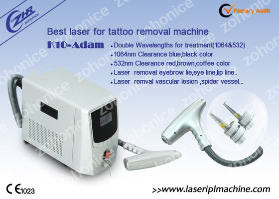 Good price Portable Classical Laser Tattoo Removal Machine For Colorful Eyebrow Removal online